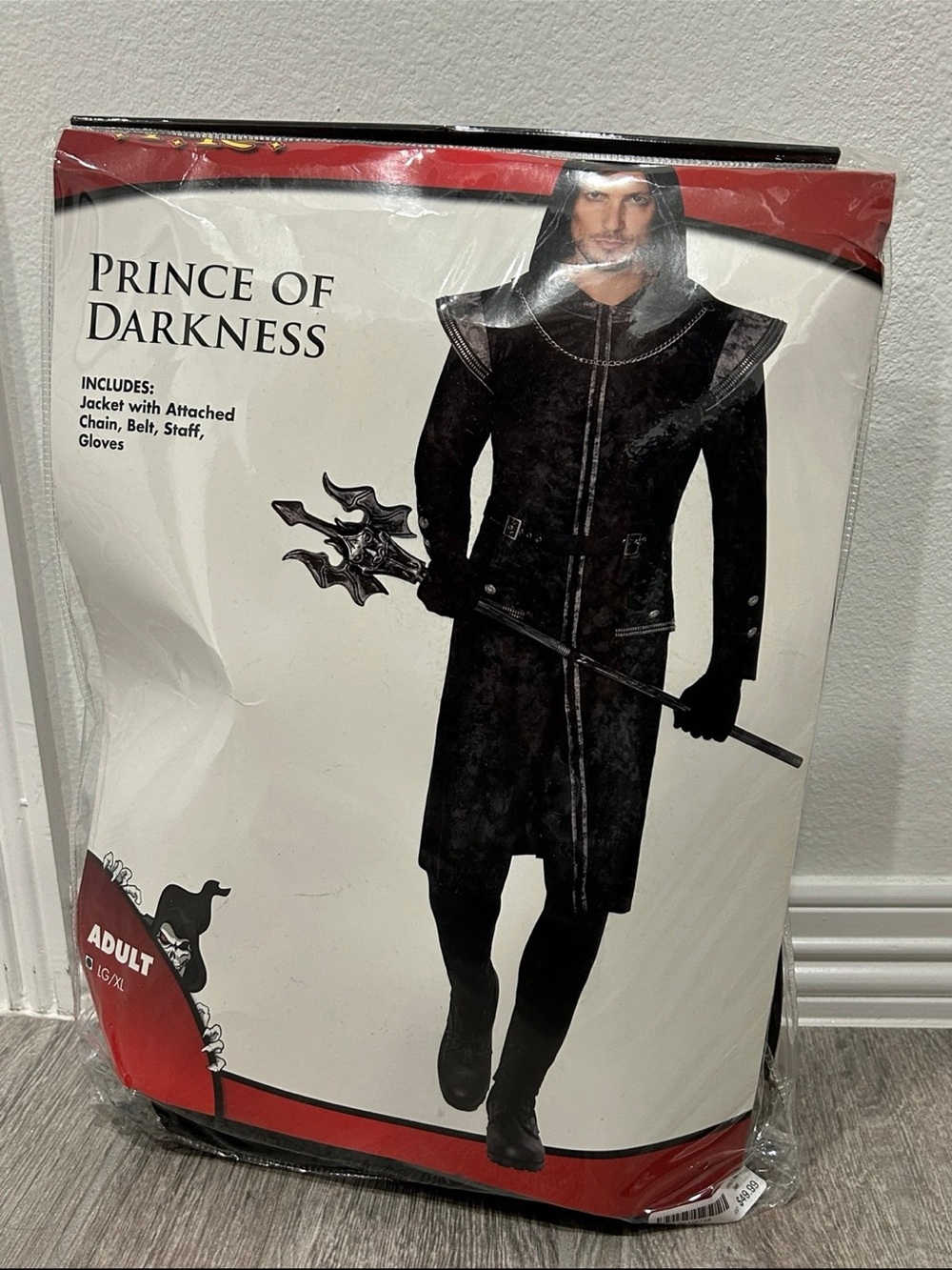 Spirit Prince of Darkness Costume - Black